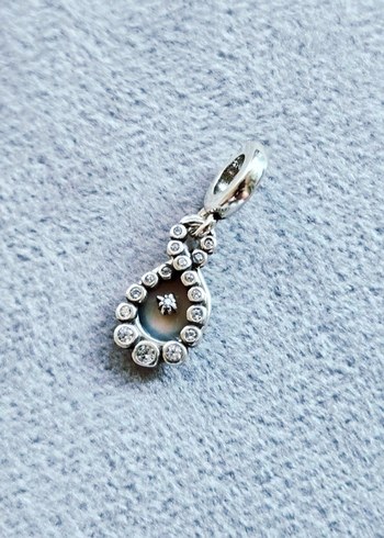 parlayan sonsuzluk çift sallantılı charm - Görsel 5