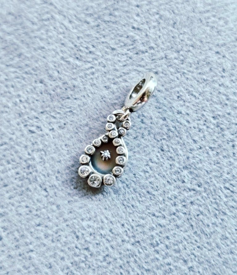 parlayan sonsuzluk çift sallantılı charm - Görsel 5