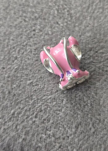 Pembe stitch angel charm - Görsel 4