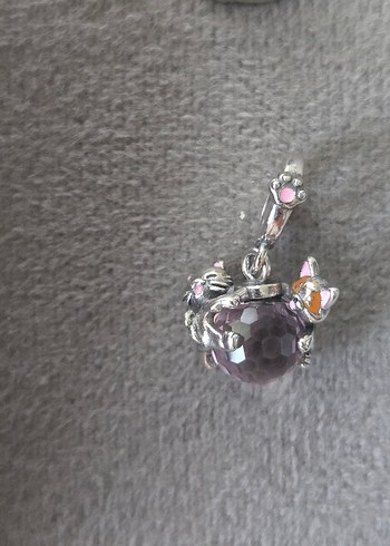 sevimli sarılan kediler charm - Görsel 6