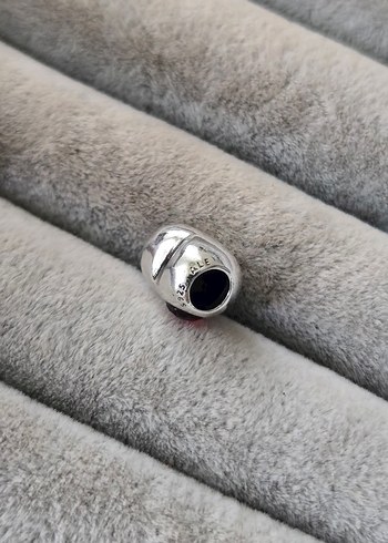 Kırmızı Taşlı kalp charm - Görsel 5