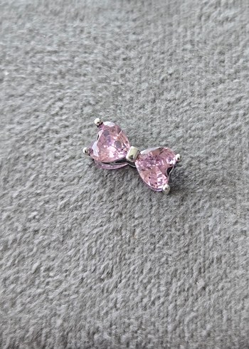 Pembe fiyonk charm - Görsel 4