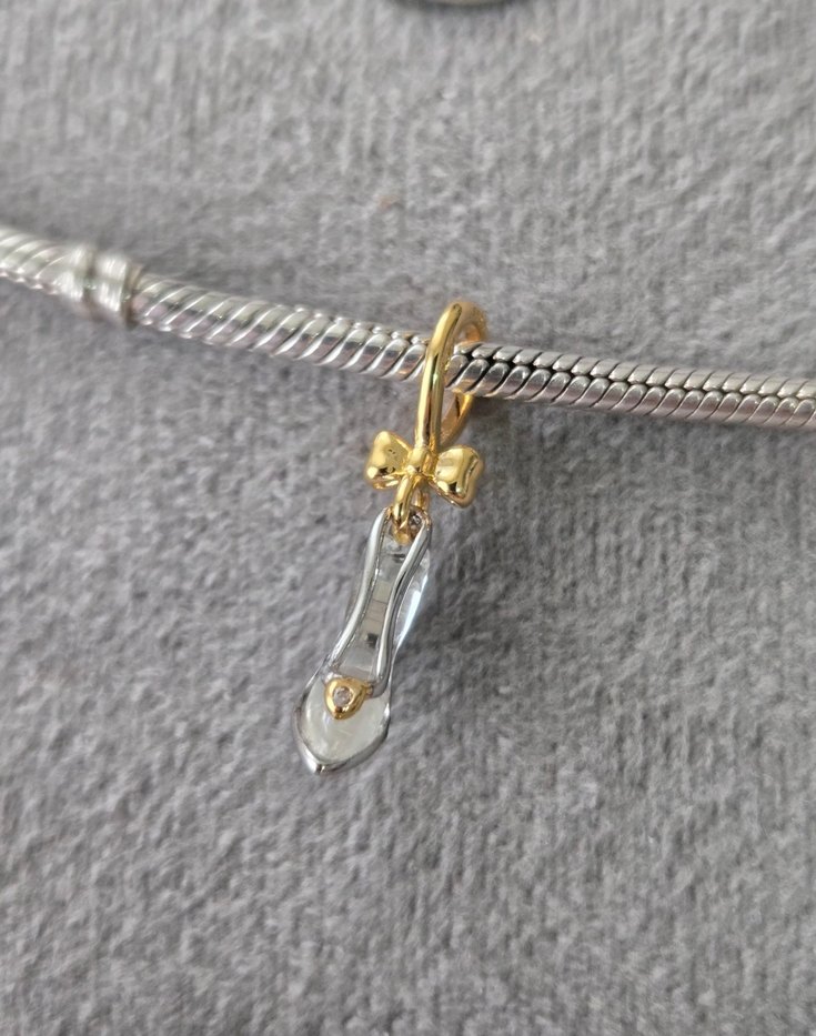 cam prenses ayakkabısı charm - Görsel 5