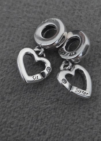 sis sister kalp charm - Görsel 6
