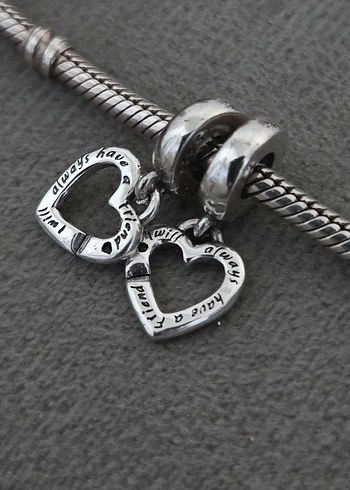 sis sister kalp charm - Görsel 3