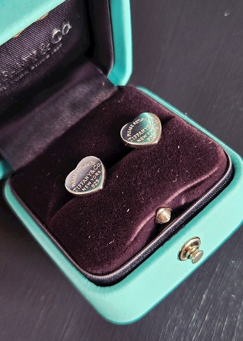Diğer Tiffany Co Kalp Kupe