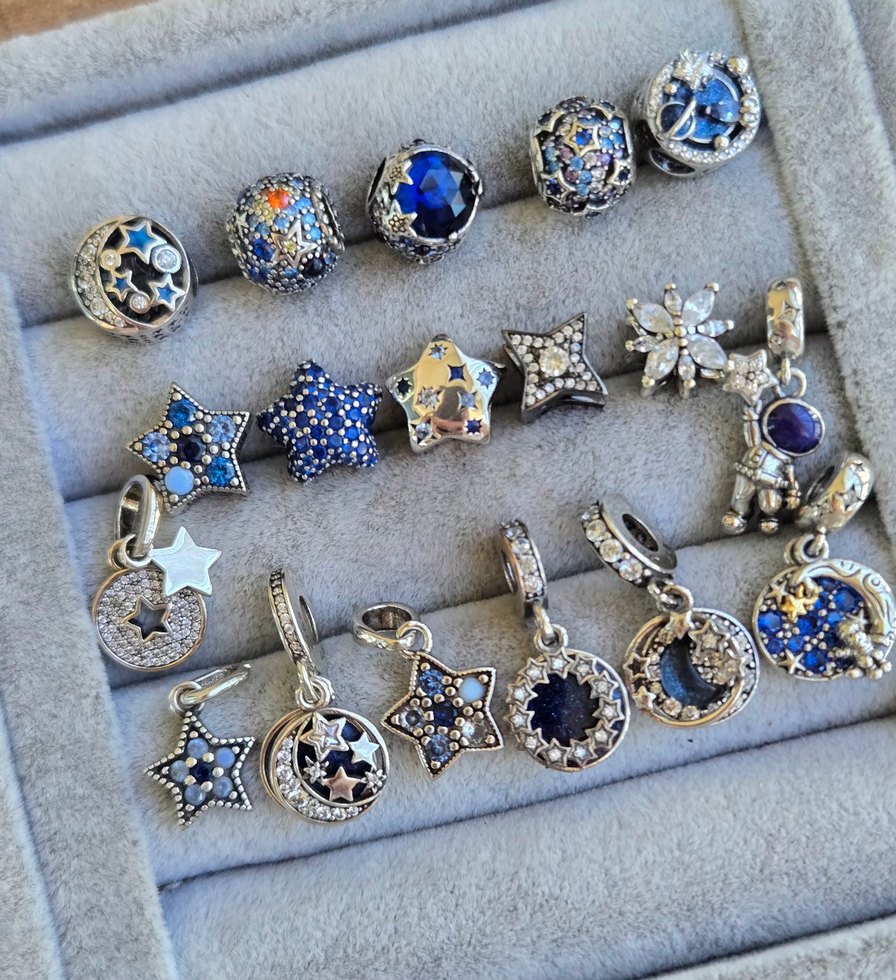 Pandora ışıltılı yıldız charmlar - Görsel 2