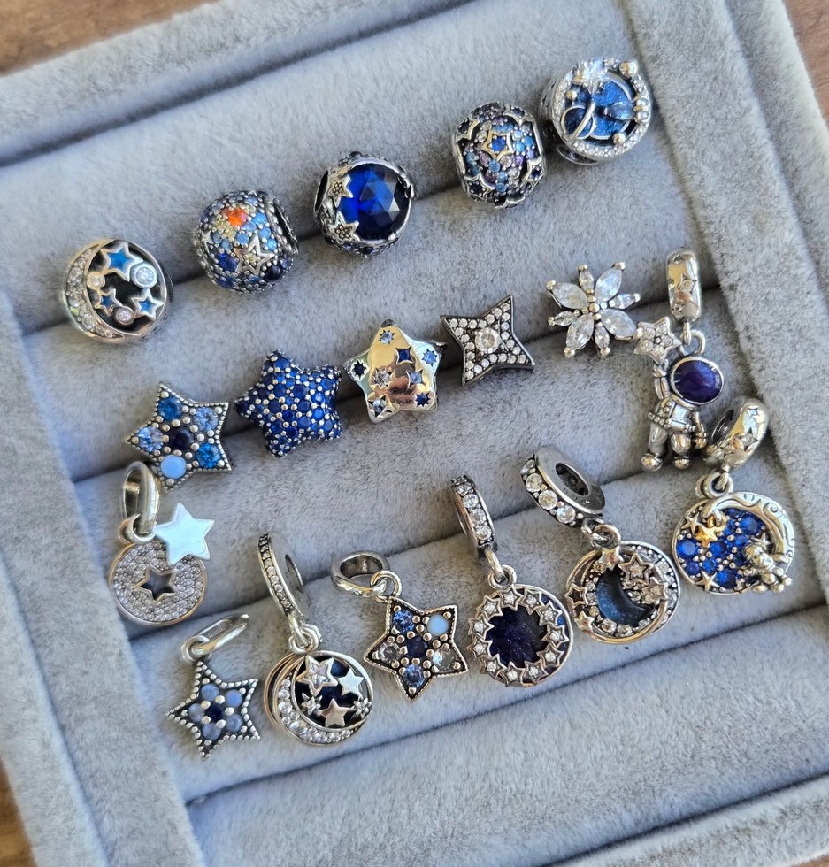 Pandora ışıltılı yıldız charmlar - Görsel 4