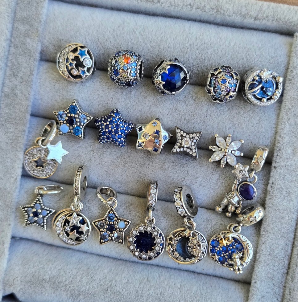 Pandora ışıltılı yıldız charmlar - Görsel 5