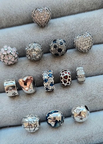 Beden çeşitli Renk Pandora klips charm modelleri