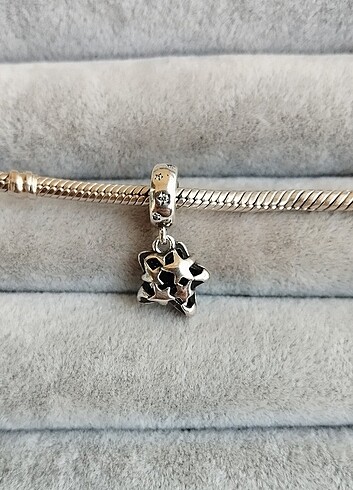 Pandora Pandora Galaksi yildiz murano charm
