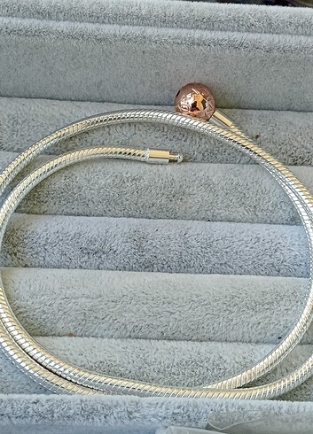 Pandora moments bronz klips kolye