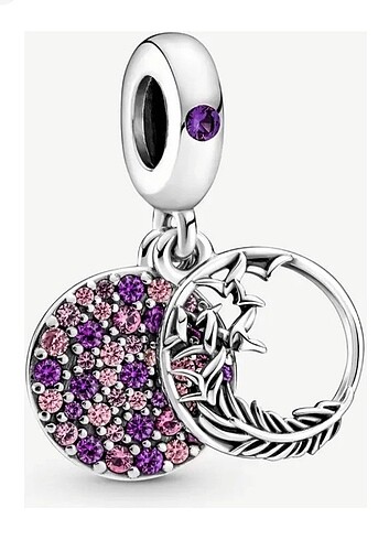 Pandora tüy sallantılı charm