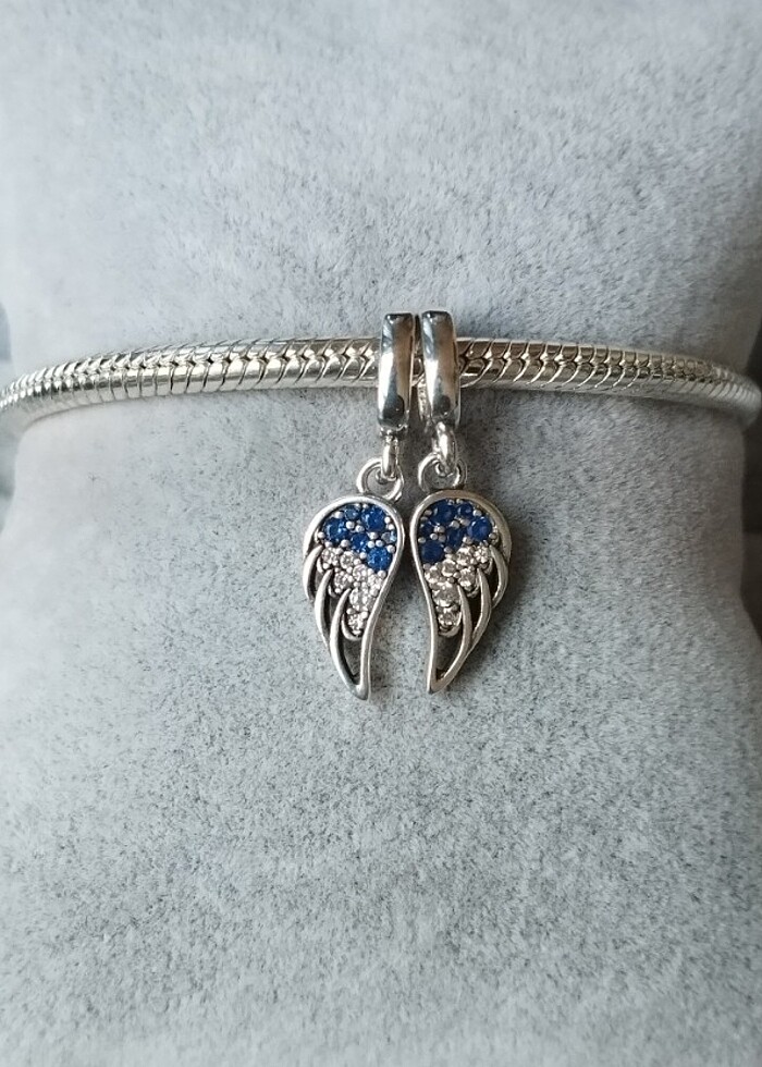Pandora ayrılabilir melek kanatları charm - Görsel 2