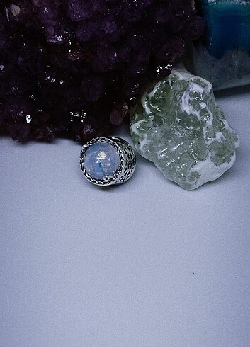 Beden çeşitli Renk Wotsu çift taraflı opal charm