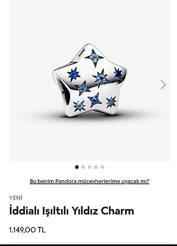 Pandora yeni koleksiyon iddialı yıldız charm