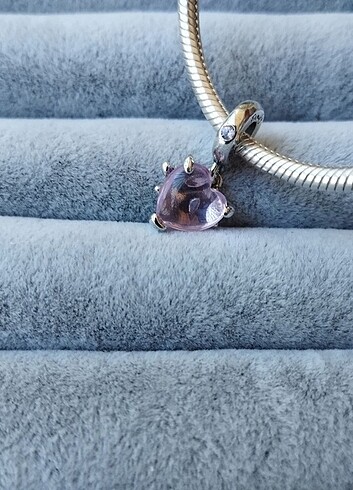 Pandora Pandora aile ağacı pembe kalp charm