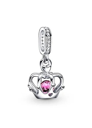 Pandora sallantılı kraliyet tacı charm