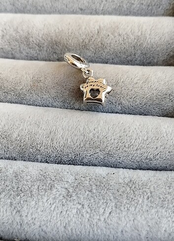 Beden gri Renk Pandora ışıltılı pati izi charm son fiyat