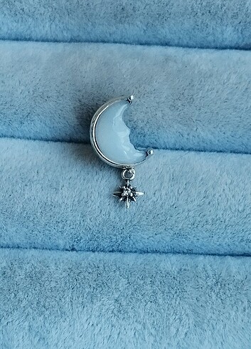  Beden Pandora ay ve Kuzey yıldızı charm