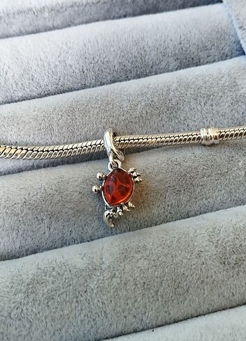 Pandora Pandora mermaid Yengeç charm