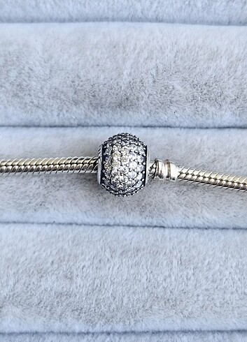Pandora Pandora pave ışıltılı top charm 