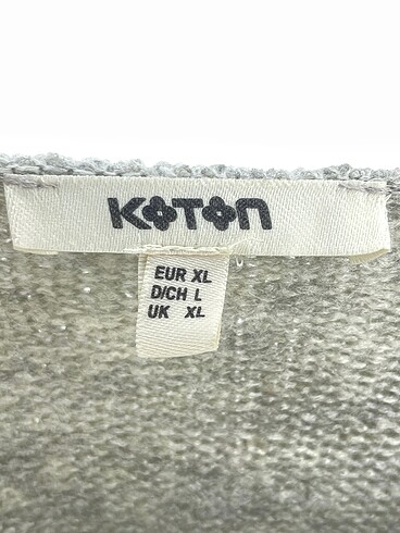 xl Beden gri Renk Koton Kazak / Triko %70 İndirimli.