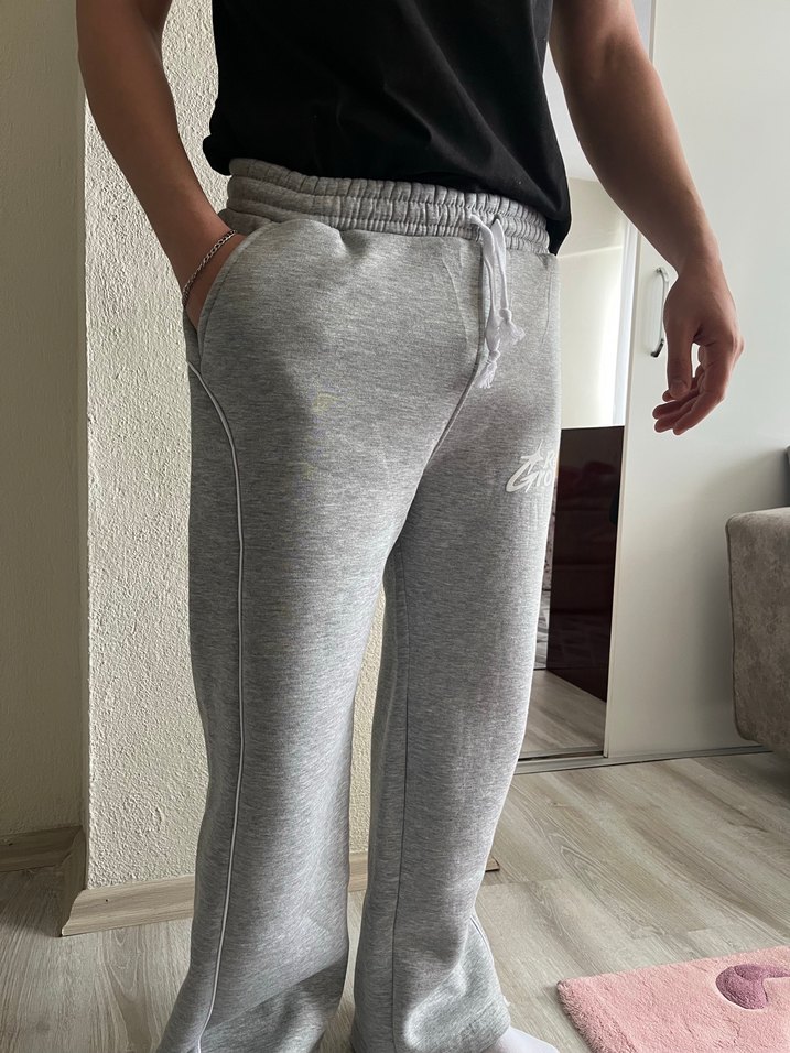 Grı eşofman altı - Görsel 2