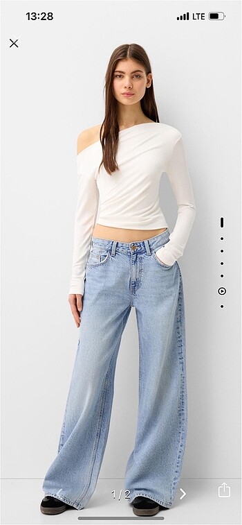 Bershka wide Leg jean