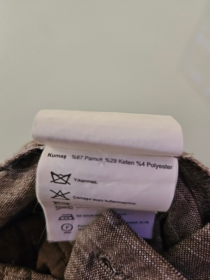 Yargıcı Vizon Melanj Kumaş Pantolon — görsel 3/4