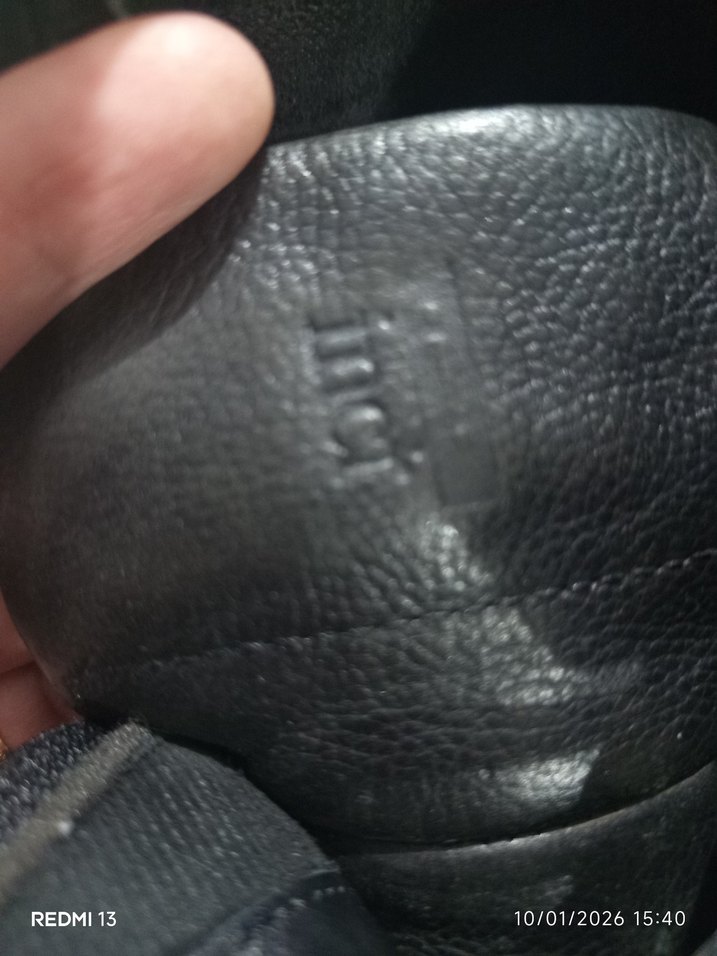 Siyah Deri Erkek Bot - Görsel 5