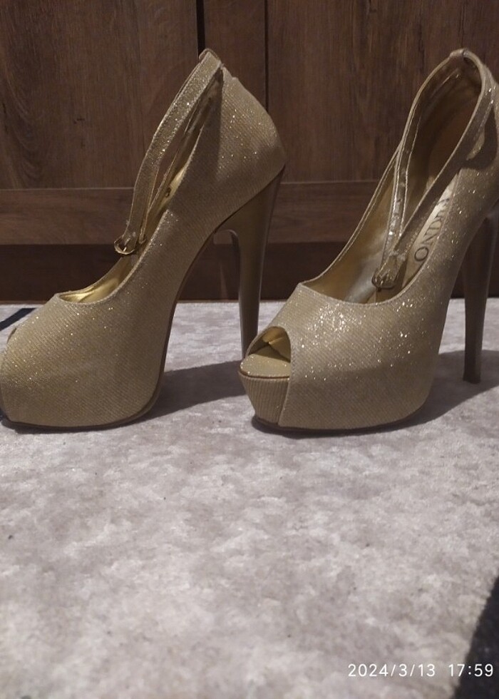 Bayan Gold ayakkabi - Görsel 2