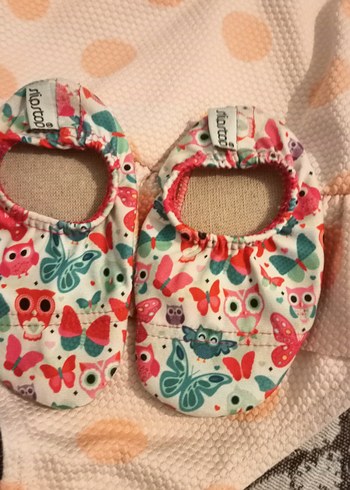 3-6 Ay Beden pembe Renk primark pembe kız bebek mayo,slipstop deniz ayakkabısı ve bez