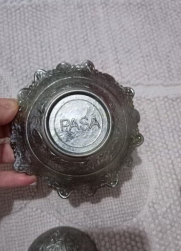 Gümüş renk şekerlik lokumluk  - Görsel 3