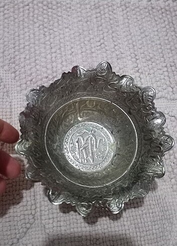 Gümüş renk şekerlik lokumluk  - Görsel 4