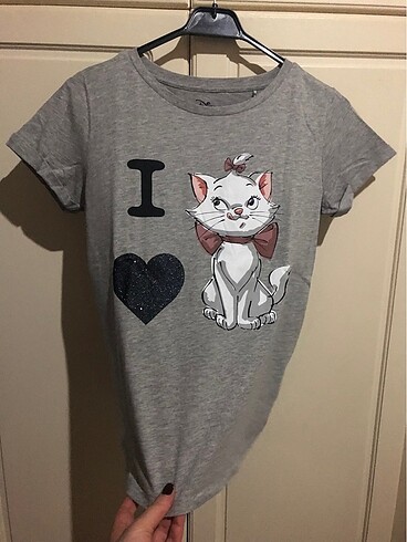 s Beden Disney lisanslı gri tshirt