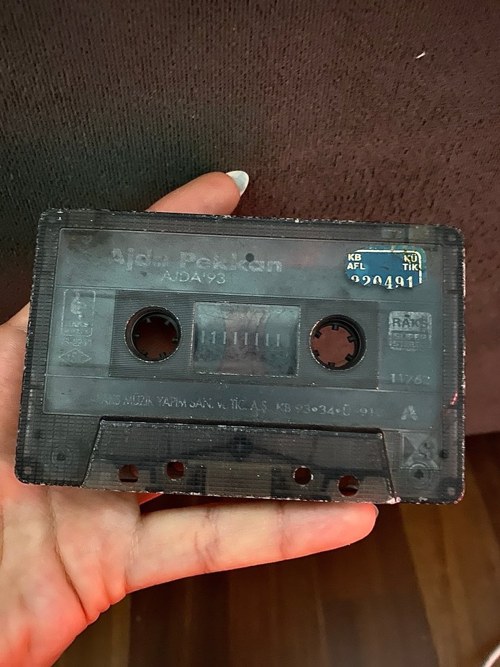 Ajda Pekkan AIDA'93 Kaset Albüm - Görsel 3