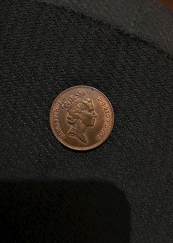 Koleksiyonluk TWO PENCE 1992 - Görsel 2