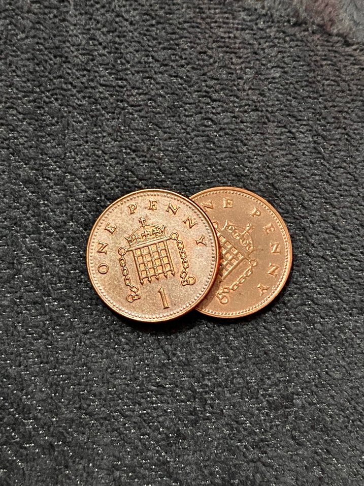 Koleksiyonluk para ONE PENNY - Görsel 2