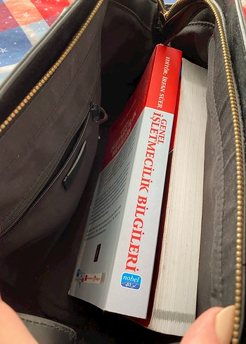 BERSHKA Deri Kadın Çanta - Görsel 6