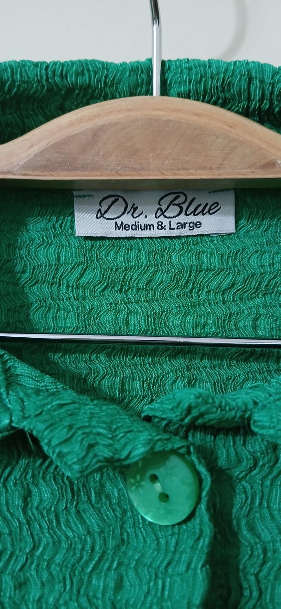 Koyu yeşil gömlek - Görsel 3