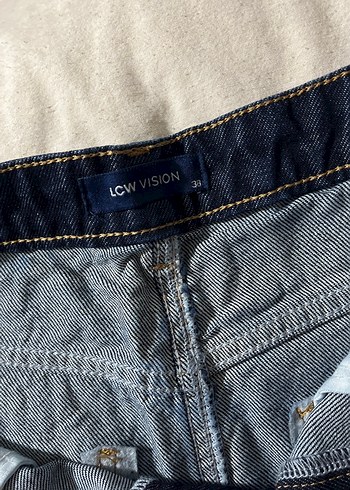 38 Beden Lacivert Kadın Denim Mini Etek