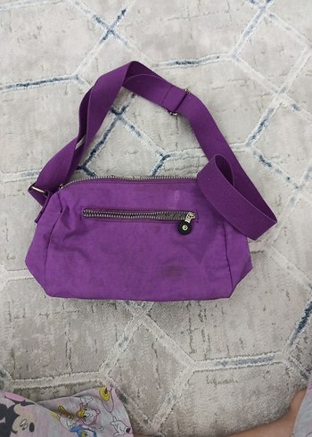 Mor Bel Detaylı Kadın Çapraz Çanta - Görsel 2
