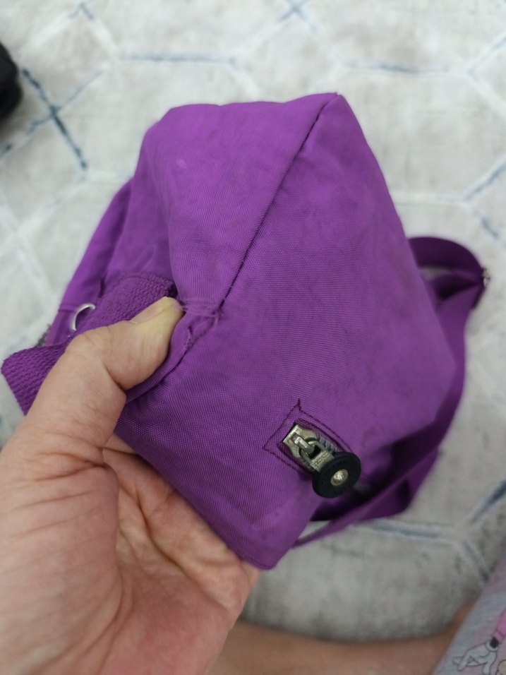 Mor Bel Detaylı Kadın Çapraz Çanta - Görsel 5