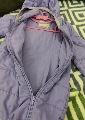 Mor Fermuarlı Bebek  Tulumu - Görsel 10