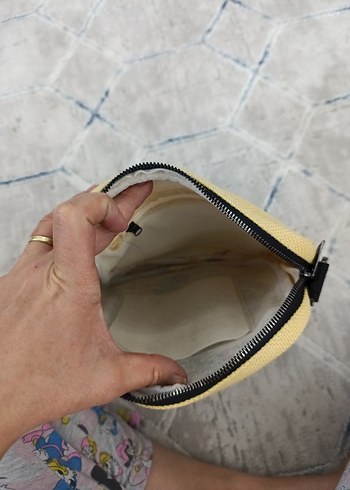 Nakışlı Çok Renkli Deri Bohem Çanta - Görsel 5