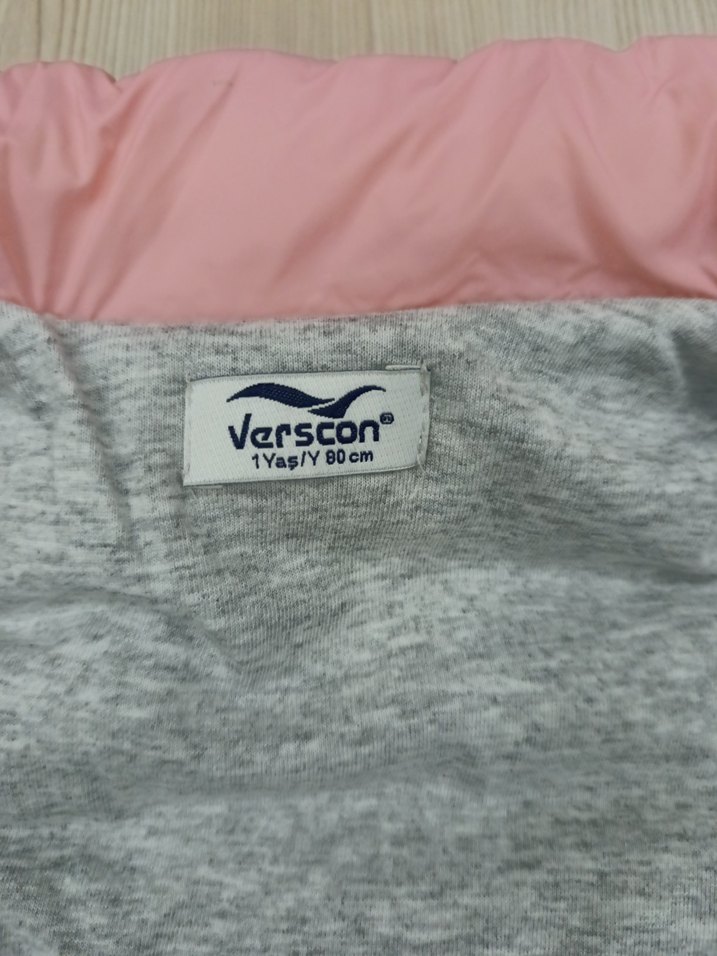 unisex Çocuk Yeşil Yumuşak Fermuarlı Yelek - Görsel 4