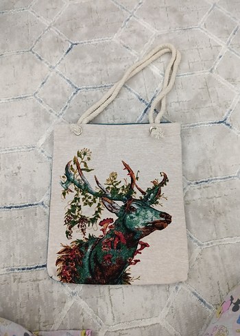 Bohem Tarzı Baskılı Kadın Omuz Çantası - Görsel 3