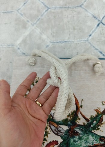 Bohem Tarzı Baskılı Kadın Omuz Çantası - Görsel 9