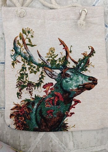 Bohem Tarzı Baskılı Kadın Omuz Çantası - Görsel 6